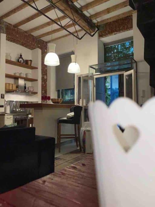 Loft Di Design Nel Cuore Di Milano Luaran gambar