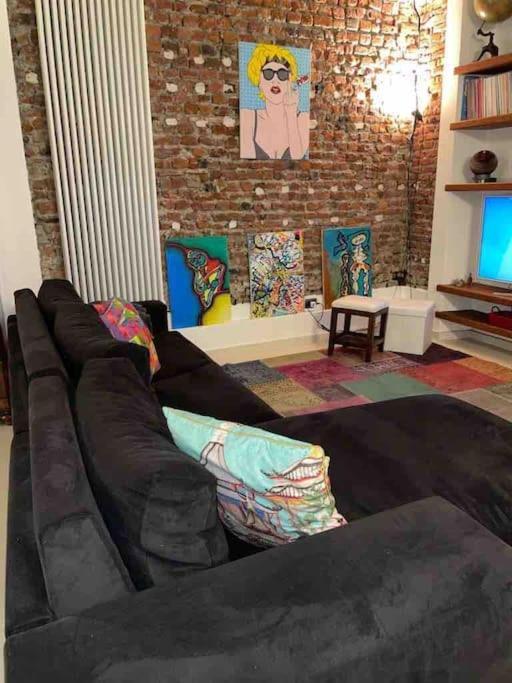 Loft Di Design Nel Cuore Di Milano Luaran gambar