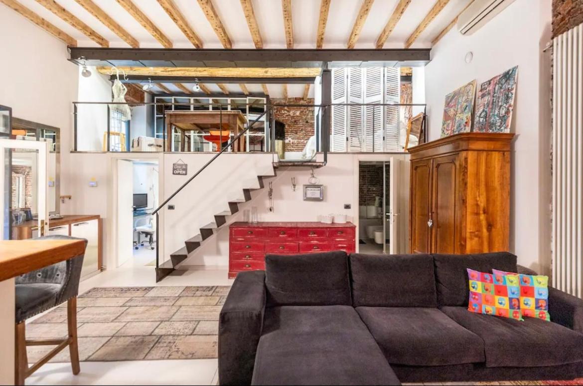 Loft Di Design Nel Cuore Di Milano Luaran gambar